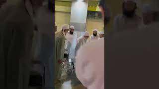 Maulana Peer Zulfiqar Ahmad Naqshbandi and Maulana Yunus sab Palanpuri in haram #ulama #shorts