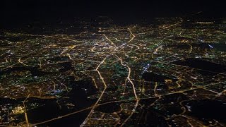 Ночной Полет - Night Flight (Москва - Домодедово, Moscow - Domodedovo)