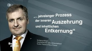 Der Absturz der CDU - diesmal brauchts KEIN Rezo!