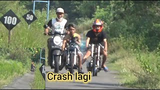 TERLALU KENCANG NINJA FFA 350 CC V-RAENZ SAMPAI CRASH