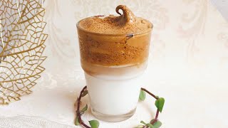 Classic Dalgona coffee by Yuvraj Narula and Sandhya Mirchandani under Lazeez culinary academy