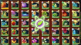 PVZ 2 Random 30 OLD & NEW Plants Level 1 vs Max Level vs M200 - Pvz 2 Battlez