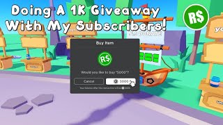 Pls Donate 1K Giveaway 🔴 \ RealByfar