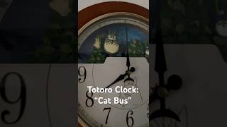 Totoro Clock: “Cat Bus” #anime #ghibli #studioghibli #totoro #clock