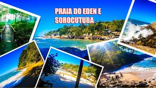 Praia do Sorucutuba☀️praia do Eden Guaruja