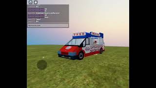 mister softee ice cream van in roblox!