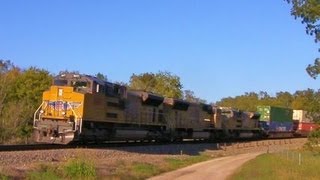 UP 8697 on the Corsicana sub at Big Sandy, Tx. 11/02/2012 ©