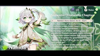 Nahida Story Quest Act 2 : Homecoming | Genshin Impact | Jap-Dub