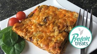 One Dish Pizza Casserole - Protein Treats by Nutracelle