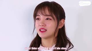 [VIETSUB] Kim Sejeong Interview - I.O.I Time Slip Concert