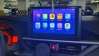 Toyota all new wigo. 2024 stereo upgrade to android head unit wth apple carplay na and android auto