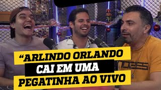 ARLINDO ORLANDO Cai Em Uma PEGADINHA AO VIVO Os MENINOS Não Perdoam.