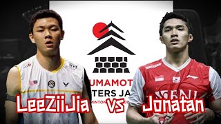 Jonatan Christie vs Lee Zii Jia | Perempat Final Kumamoto Masters Japan 2024 Badminton