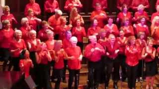 Victoria Soul Gospel Choir sings Xmas 2014 "Let's Celebrate"