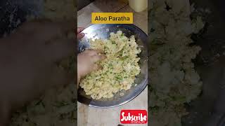 Aloo Paratha Recipe By Kitchen With Sana #food #shortviral #recipe #alooparatha