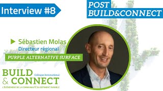 Sébastien Molas sur les déchets polymères et composites - Interview Build&Connect 2022