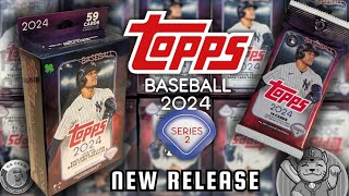 New Release 🍀 2024 Topps Series 2 Hanger Box & Retail Pack  Rip 🔥 Awesome Product!