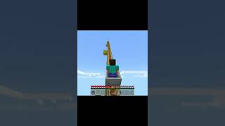 The most random Minecraft roller coaster!! (Part 10) #shorts