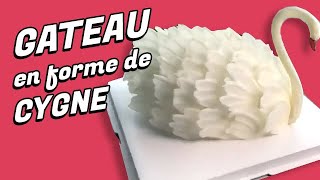 Comment réaliser un gâteau en forme de cygne !