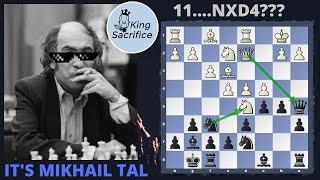 The legendary queen👑 sacrifice by a legendary player!!🔥MIKHAIL TAL🔥!!Tal-vs-Bobotsov.