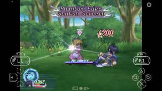 Tales of Destiny DC-PS2-LEON'S SIDE-Leon Combos on LILITH AILERON on EVIL MODE! Leon defeats LILITH!