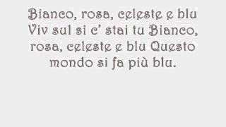 Pino Giordano-Bianco rosa celeste e blu (+testo)