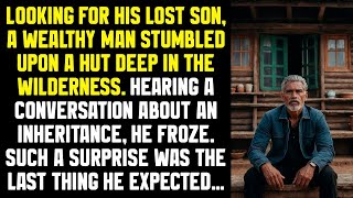 Looking for his lost son, a wealthy man stumbled upon a hut deep in the wilderness  Hearing