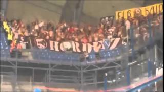 Horde Zla away - Lech Poznan vs. FK Sarajevo (Horde Zla Ultras at Poland - 22.07.15)