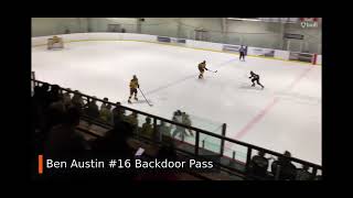 Ben Austin #16 U16AAA Playoff Game Winning Assist Burlington Eagles VS Hamilton Bulldogs