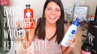 PRODUCTS I USED UP + Would I Repurchase?! VLOG 96