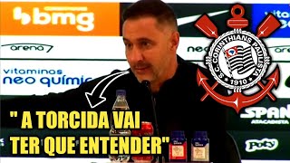 ⚫⚪ VEJA O QUE VITOR PEREIRA FALOU NA COLETIVA! "A TORCIDA VAI TER QUE ENTENDER"