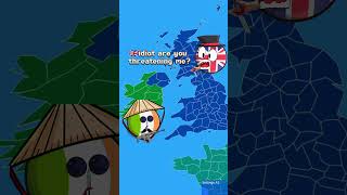 England Vs Ireland #nutshell #entertainment #countryballs #subscribe