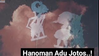 Wayang Hanuman Adu Jotos Sama wayang Buto