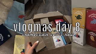 CHAMBERLAIN COFFEE HAUL | VLOGMAS DAY 8