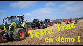 Claas démo tour/ nouveautés/ étape en Haute-Marne/ Axion 960 terra Trac/Axion 850 et 870