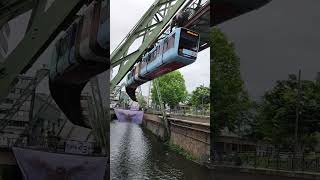 Wuppertal Suspension railway #bridge #railway #wuppertal #germany #monorail #suspension #travel