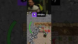 PRZEPRASZAM ZA KRZYKI ALE ZŁOTO! | #tibia #twitch #shorts