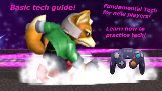 How to perform fundamental melee tech for beginners! Timestamps in description