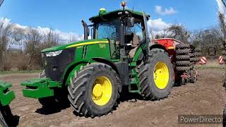 🔥Poranne  manewry czyli wiosenne siewy 2020🔥| John Deere 7200r & Horsch pronto 4 dc