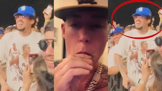 RESIDENTE CALLE 13 Y BAD BUNNY SE BURLAN JUNTOS DE COSCULLUELA EN PLENO CONCIERTO