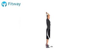 How To Do: Resistance Band Triceps Extension - Standing Single Arm | Arm Workout Exercise