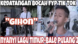 MENOEWA KOPI KEDATANGAN"GIHON | BOCAH FYP TIKTOK-NYANYI LAGU BALE PULANG BARENG TRISNA