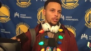 Stephen Curry Postgame Interew | Warriors vs Grizzlies | December 10, 2016 | 2016-17 NBA S