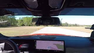 G80 M3 XDrive Lap at the Firm in Stark Florida. Inside Cam