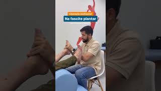 Liberação miofascial na fascite plantar #fisioterapia #fisioterapeuta #fascitisplantar #dornope