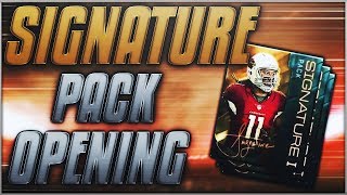 CRAZY SIGNATURE PACK OPENING! 89 OVR PULL! (MM18)