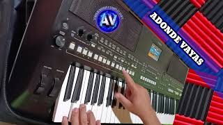 Adónde vayas ritmo personalizado para teclados Yamaha