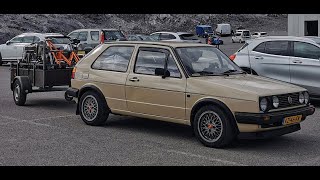 Volkswagen Golf MK2 1.8T + trailer Stelviopass and more