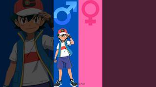 Gender swap edit// gender swap edit of pokemon characters//#youtubeshorts #shortsfeed #shorts #short