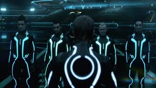 Tron Legacy movie's best Lightbike   action Scene